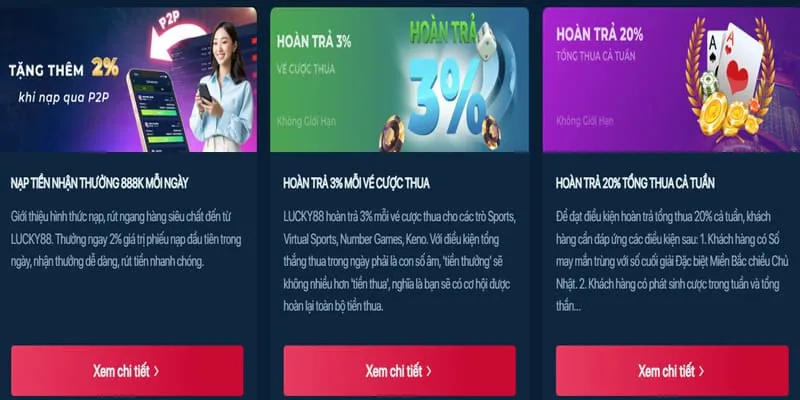 Thưởng nạp tiền lần đầu